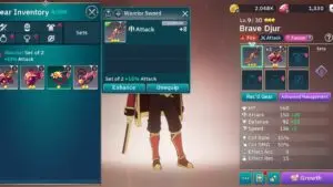 argent twilight Gears and Equipment