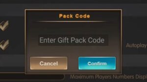 Redeem a gift code in Heir of Darkness
