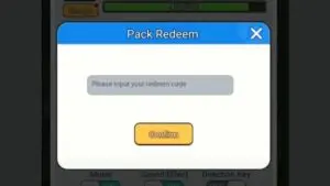 Redeem a gift code in Monster Battle League