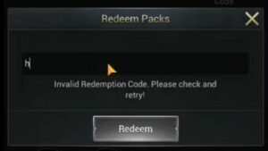 Redeem a gift code in Myths of Moonrise