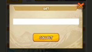 Redeem a gift code in Ninja Striker