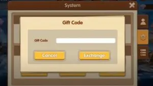 Redeem a gift code in Superhero Wars Epic Idle