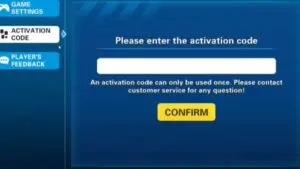 Redeem a gift code in Teamer Era