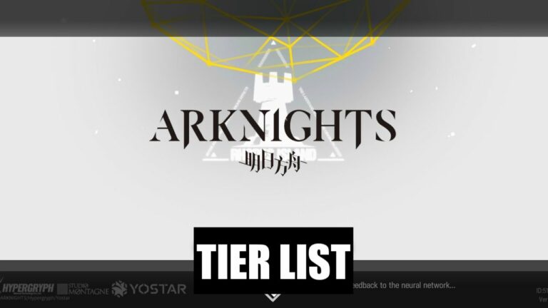 arknight tier list