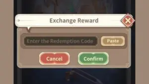 Redeem a gift code in Mushroom N Heroes