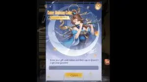 Redeem a gift code in Myth W RPG