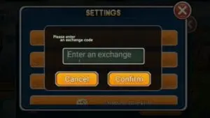 Redeem a gift code in Ninja Assemble Rebirth