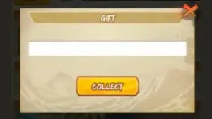 Redeem a gift code in Shadows of Ninja