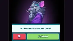 Redeem a gift code in Tap Force