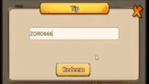 Redeem a gift code in The Legend of Red Hair