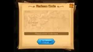 Redeem a gift code in Captain Strawhat Grand Age