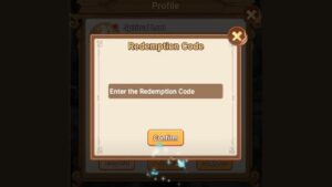 Redeem a gift code in Legend of Almia