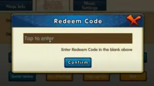 Redeem a gift code in Legendary Heroes Revolution