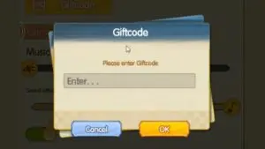 Redeem a gift code in Ninja Legend AFK