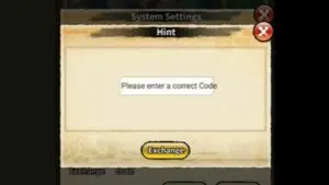Redeem a gift code in Ninja Legend Mobile