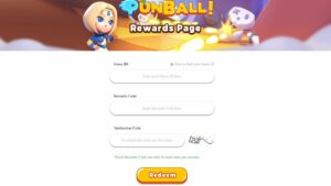 Redeem a gift code in Punball