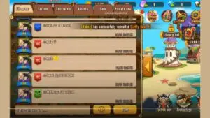 Redeem a gift code in Sea to Ocean