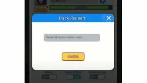 Redeem a gift code in AFK Trainers
