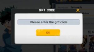 Redeem a gift code in Hero Raid Destiny