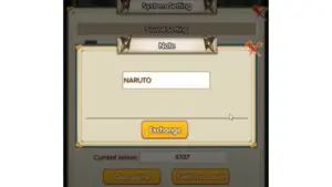 Redeem a gift code in Nine Tails