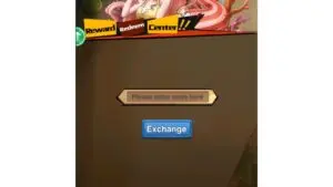 Redeem a gift code in Ocean Awakening War