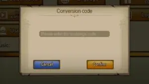 Redeem a gift code in Selaria Epic