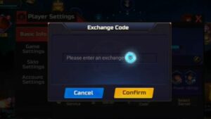 Redeem a gift code in Street Fighter Duel