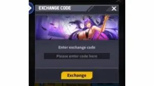 Redeem a gift code in Versus of Beauty