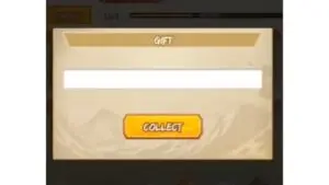 Redeem a gift code in Anime Ninja