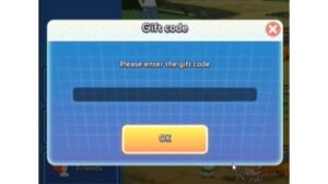 Redeem a gift code in Battle of Monster