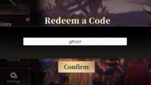 Redeem a gift code in Eastpunk Journey
