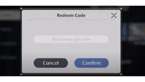Redeem a gift code in Higan Eruthyll