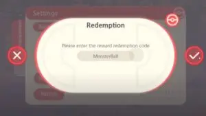 Redeem a gift code in Island Evolved Next Order