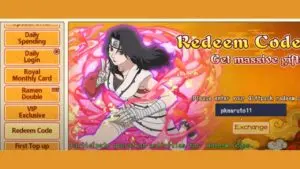 Redeem a gift code in Ninja Run Legendary Hero