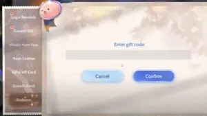 Redeem a gift code in Ragnarok Origin