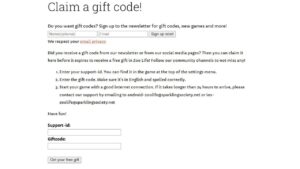 Redeem a gift code in Zoo Life Animal Park