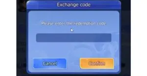 Redeem a code in Cosmic Clash Dragon's Fate