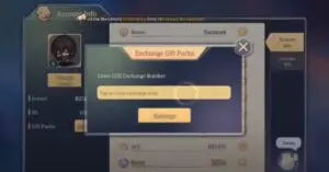Redeem a code in Light of Thel New Era