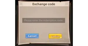 Redeem a code in Ninja Reborn Rise of Shinobi