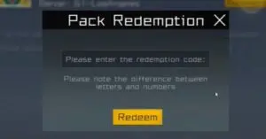 Redeem a code in Streetball2: On Fire