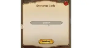 Redeem a gift code in Arena Mania