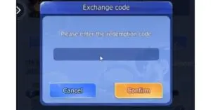Redeem a gift code in Dragon Blaze Adventure