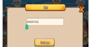 Redeem a gift code in Marine Piece