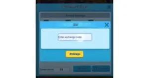 Redeem a gift code in Poke Adventure