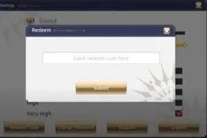Redeem a gift code in Isekai Connect