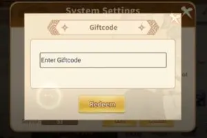 Redeem a gift code in Last Of Shinobi