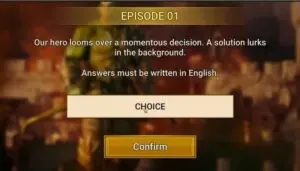 Redeem a gift code in Raid Call of The Arbiter