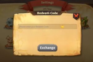 Redeem a gift code in Rising of Ants Glory