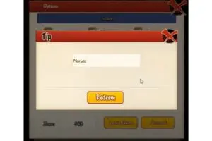 Redeem a Gift Code in Ninjutsu Legend Idle