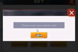 Redeem a code in Street Fighting